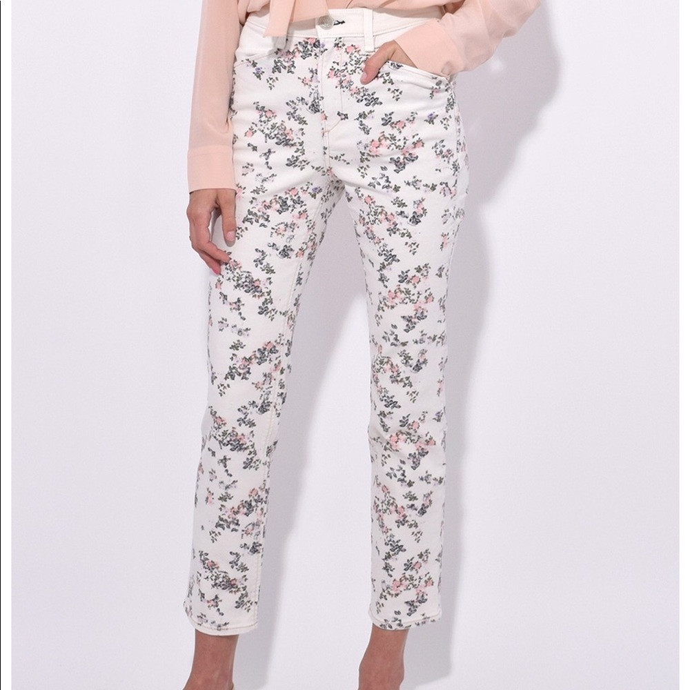BNWT Rag & Bone Micro Floral Jeans